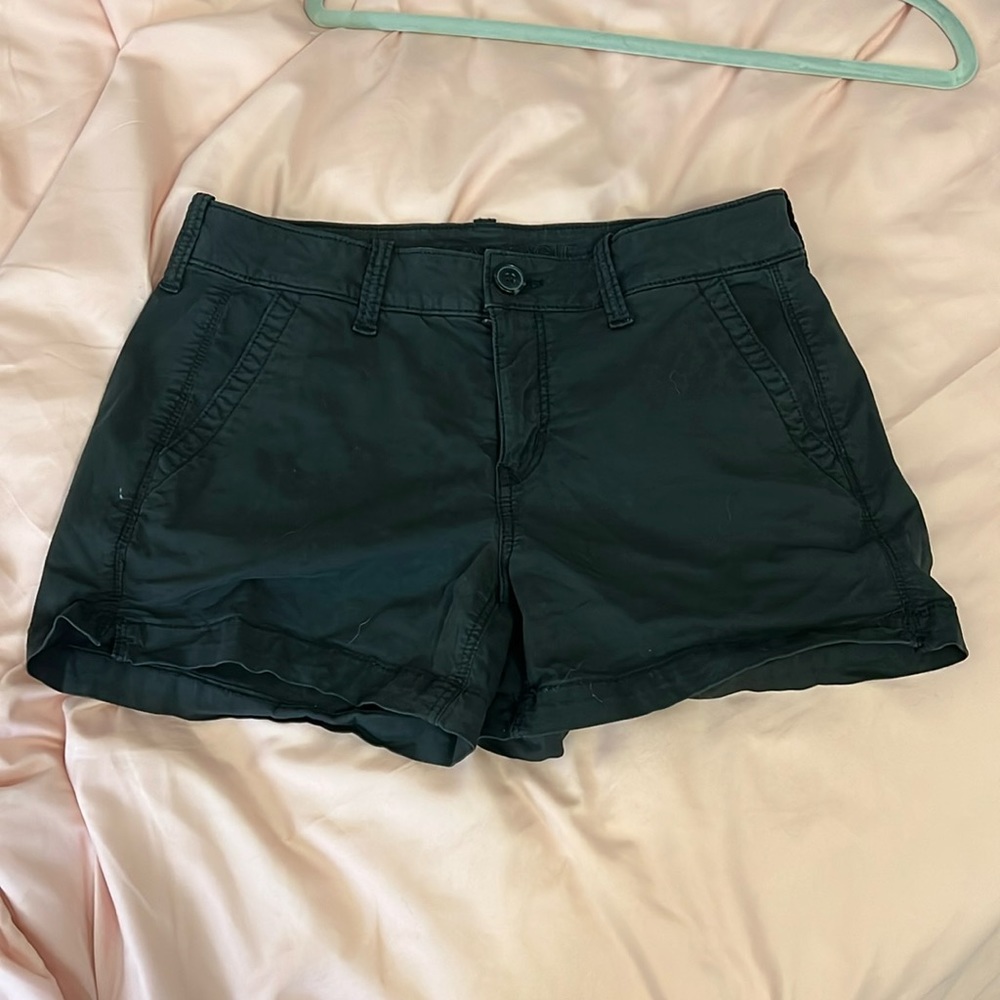 Black Size 4 American Eagle super stretch shorts